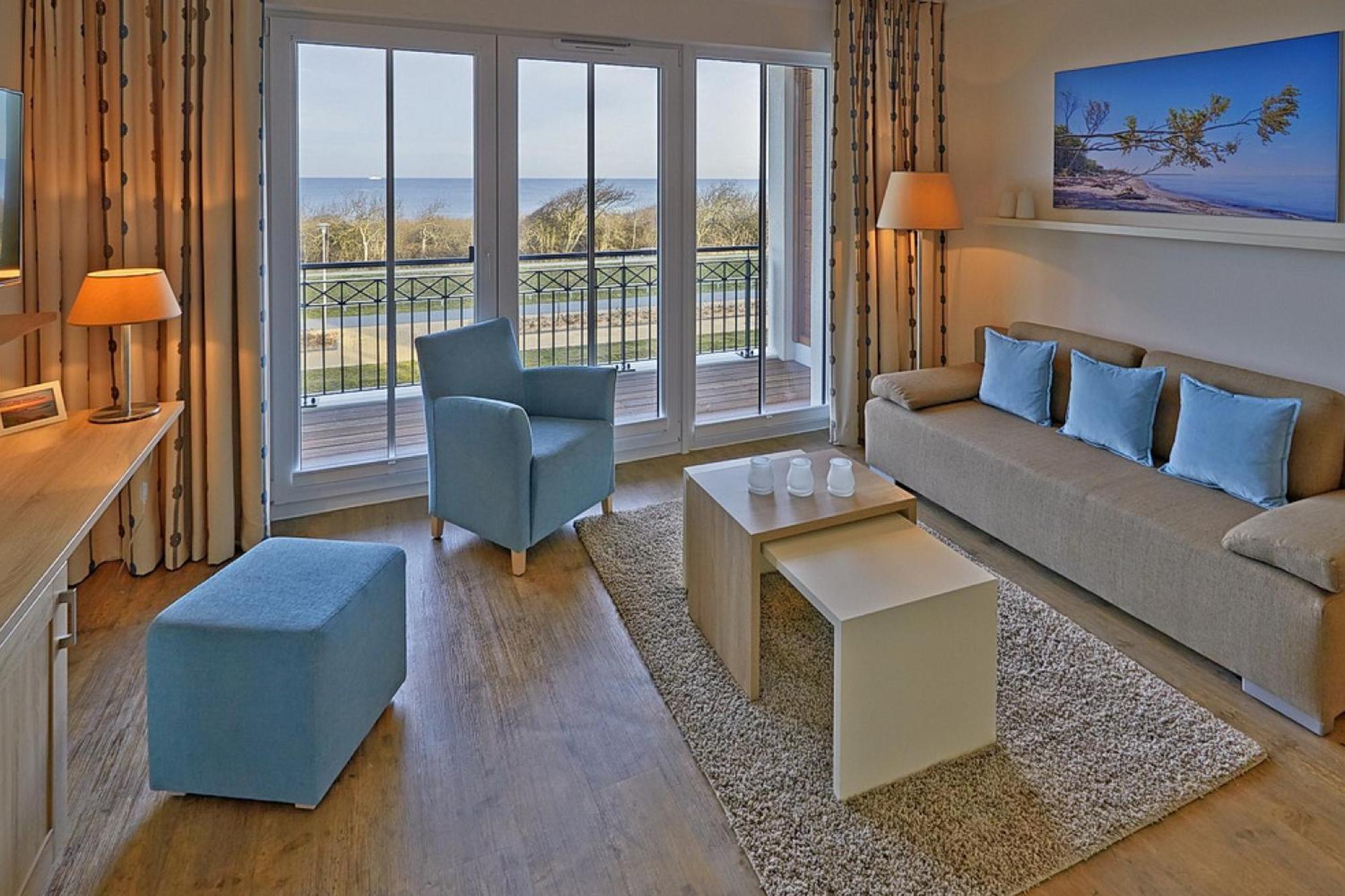 Aparthotel Waterkant Suites - Fewos Am Meer Mit Spa Börgerende-Rethwisch Стая снимка