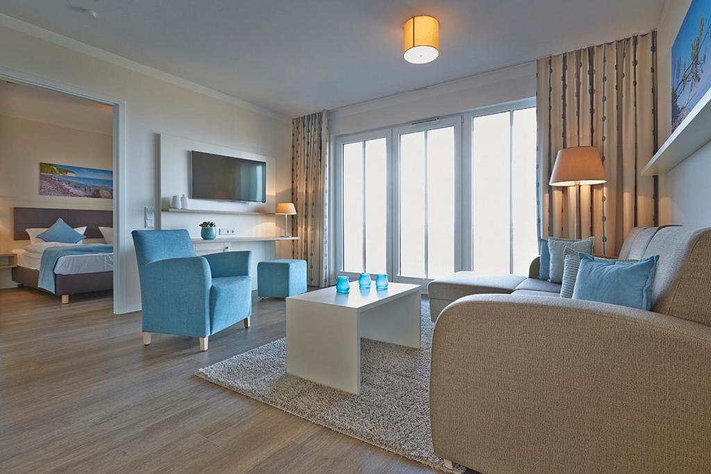 Aparthotel Waterkant Suites - Fewos Am Meer Mit Spa Börgerende-Rethwisch Стая снимка