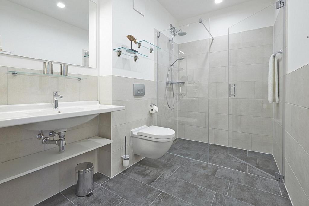 Aparthotel Waterkant Suites - Fewos Am Meer Mit Spa Börgerende-Rethwisch Стая снимка